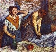 Edgar Degas Two ironing women oil painting reproduction